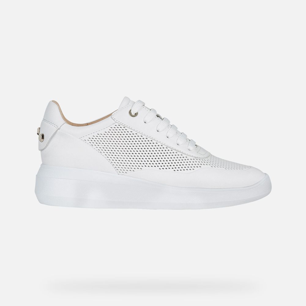 Tenis Geox Senhora Branco - Rubidia - CNRFM2159